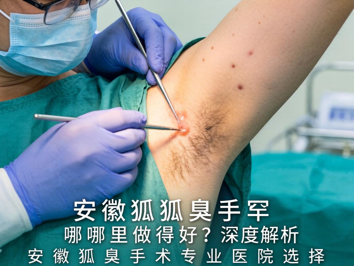 安徽狐臭手术哪里做得好？深度解析安徽狐臭手术专业医院选择