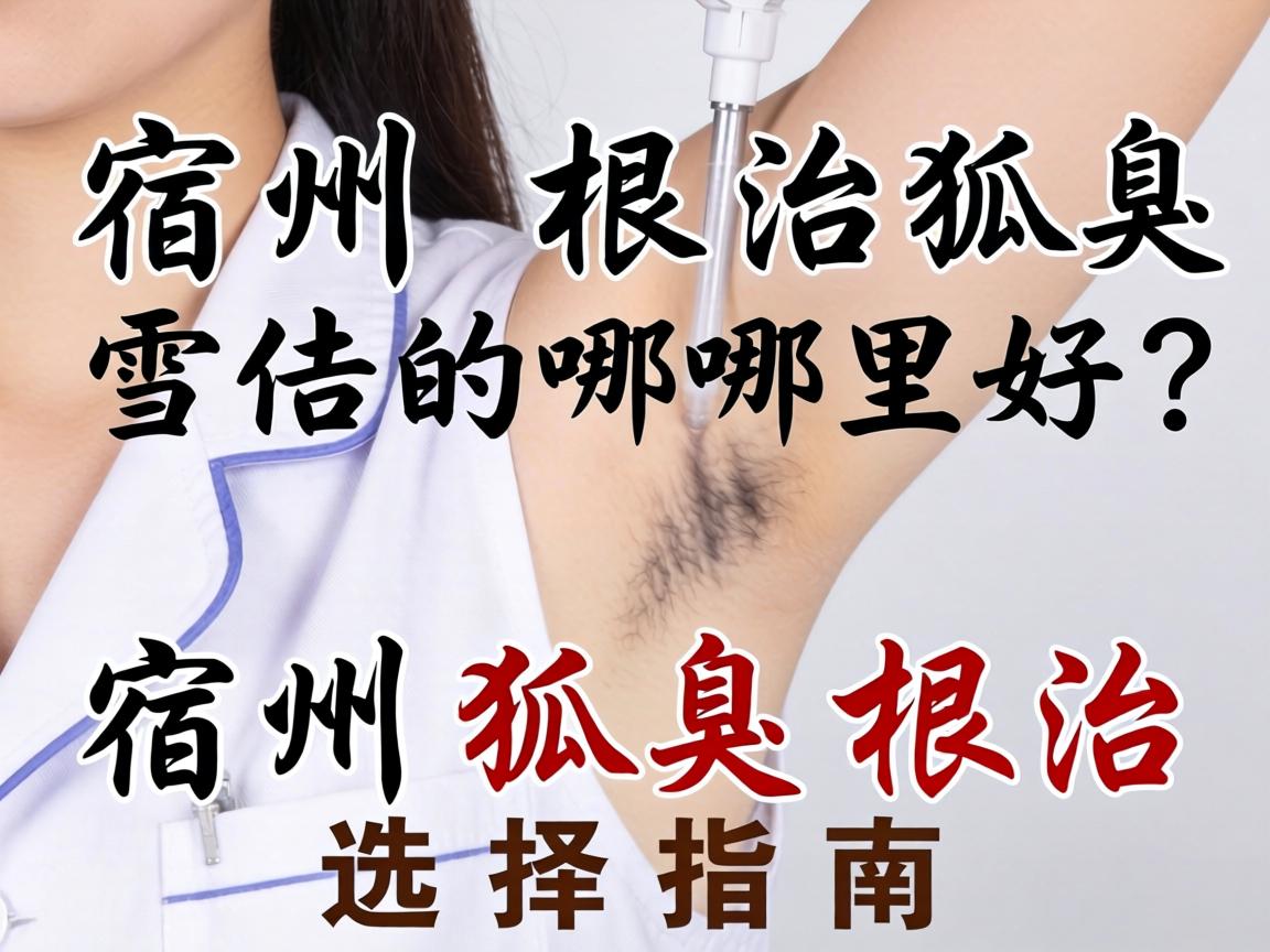 宿州根治狐臭哪里好？宿州狐臭根治选择指南