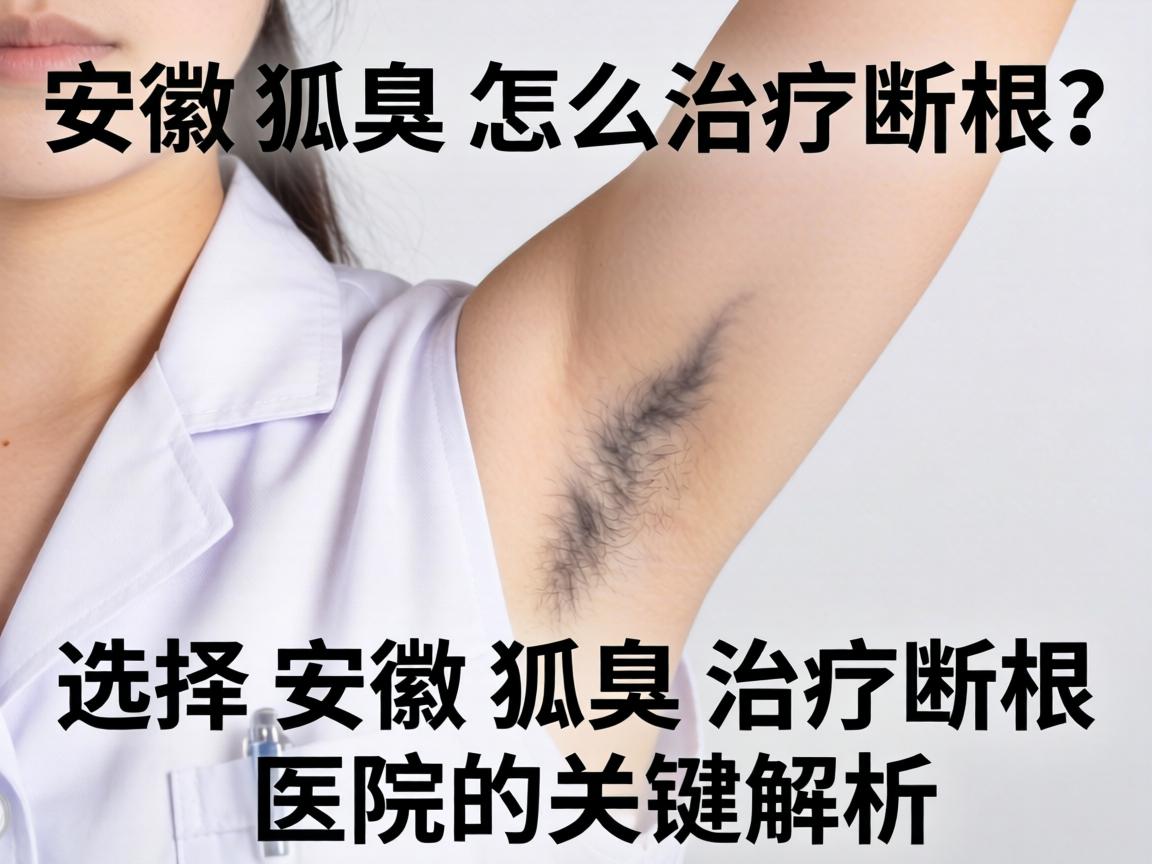 安徽狐臭怎么治疗断根？选择安徽狐臭治疗断根医院的关键解析