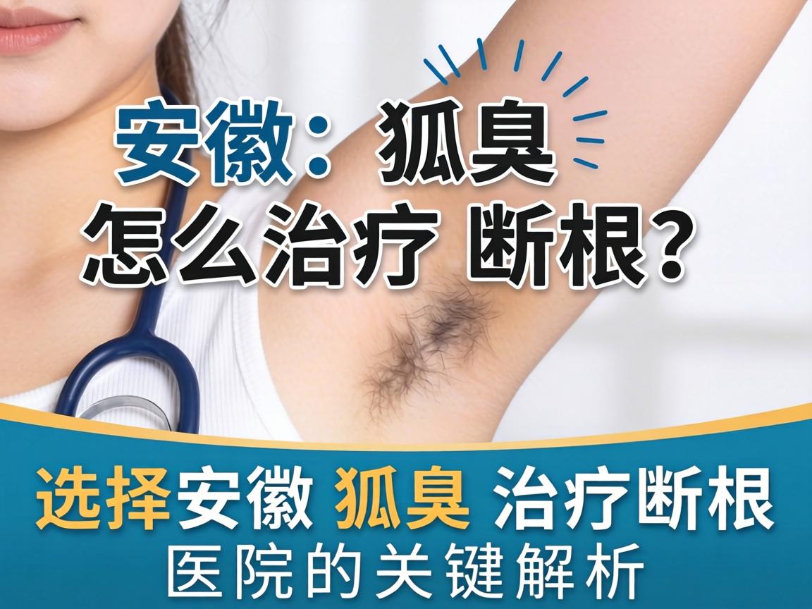 安徽狐臭怎么治疗断根？选择安徽狐臭治疗断根医院的关键解析
