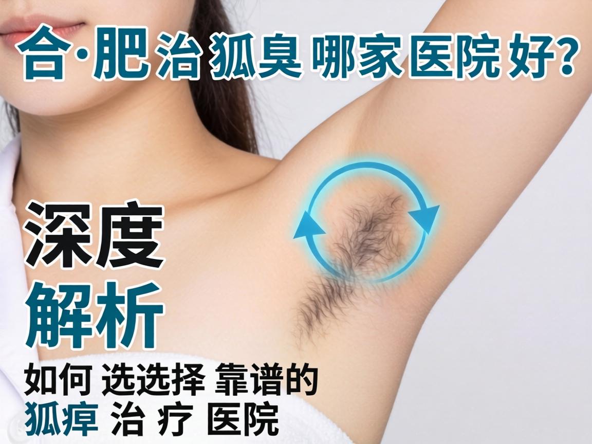 合肥治狐臭哪家医院好？深度解析如何选择靠谱的狐臭治疗医院