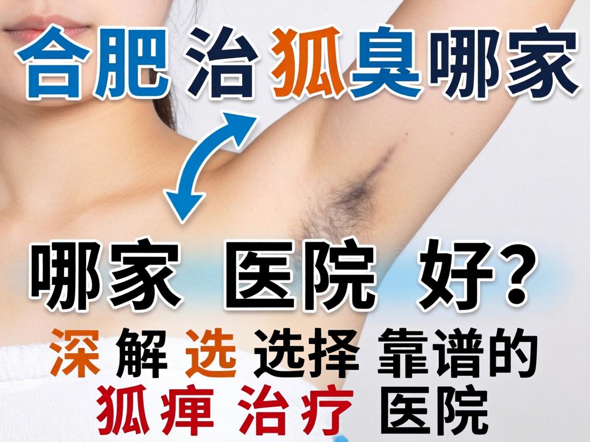 合肥治狐臭哪家医院好？深度解析如何选择靠谱的狐臭治疗医院