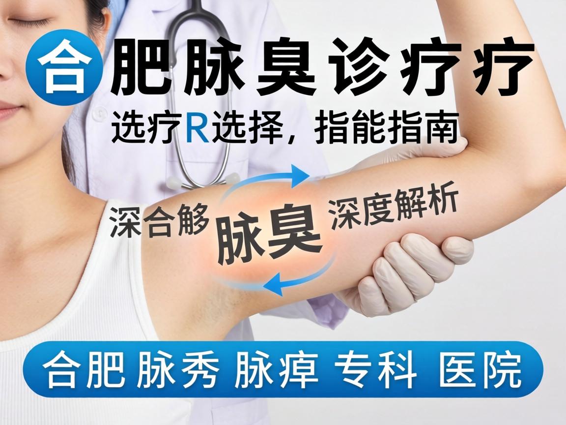 合肥腋臭诊疗选择指南,深度解析合肥腋秀腋臭专科医院 合肥腋臭诊疗选择指南,深度解析合肥腋秀腋臭专科医院