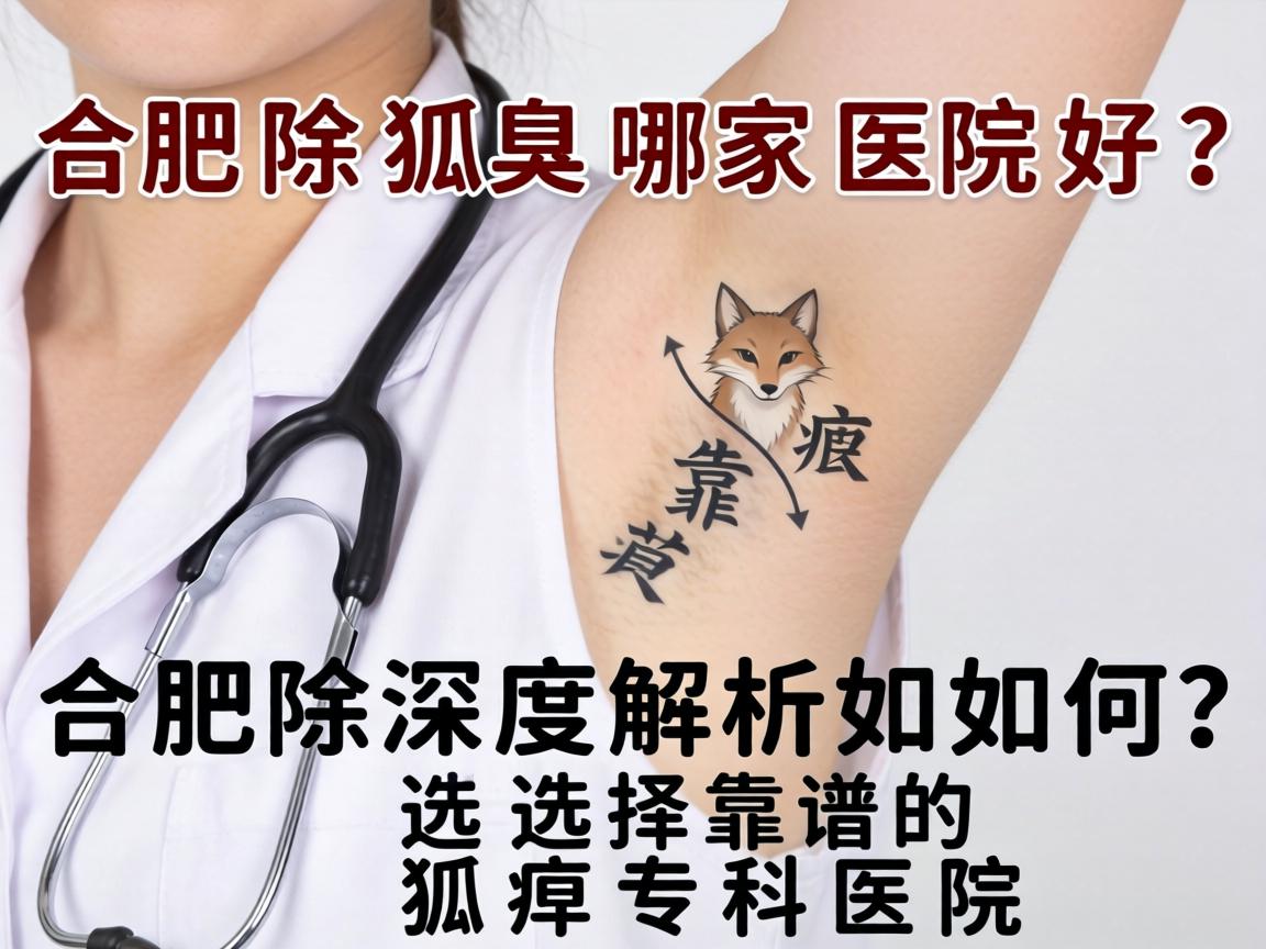 合肥除狐臭哪家医院好？深度解析如何选择靠谱的狐臭专科医院