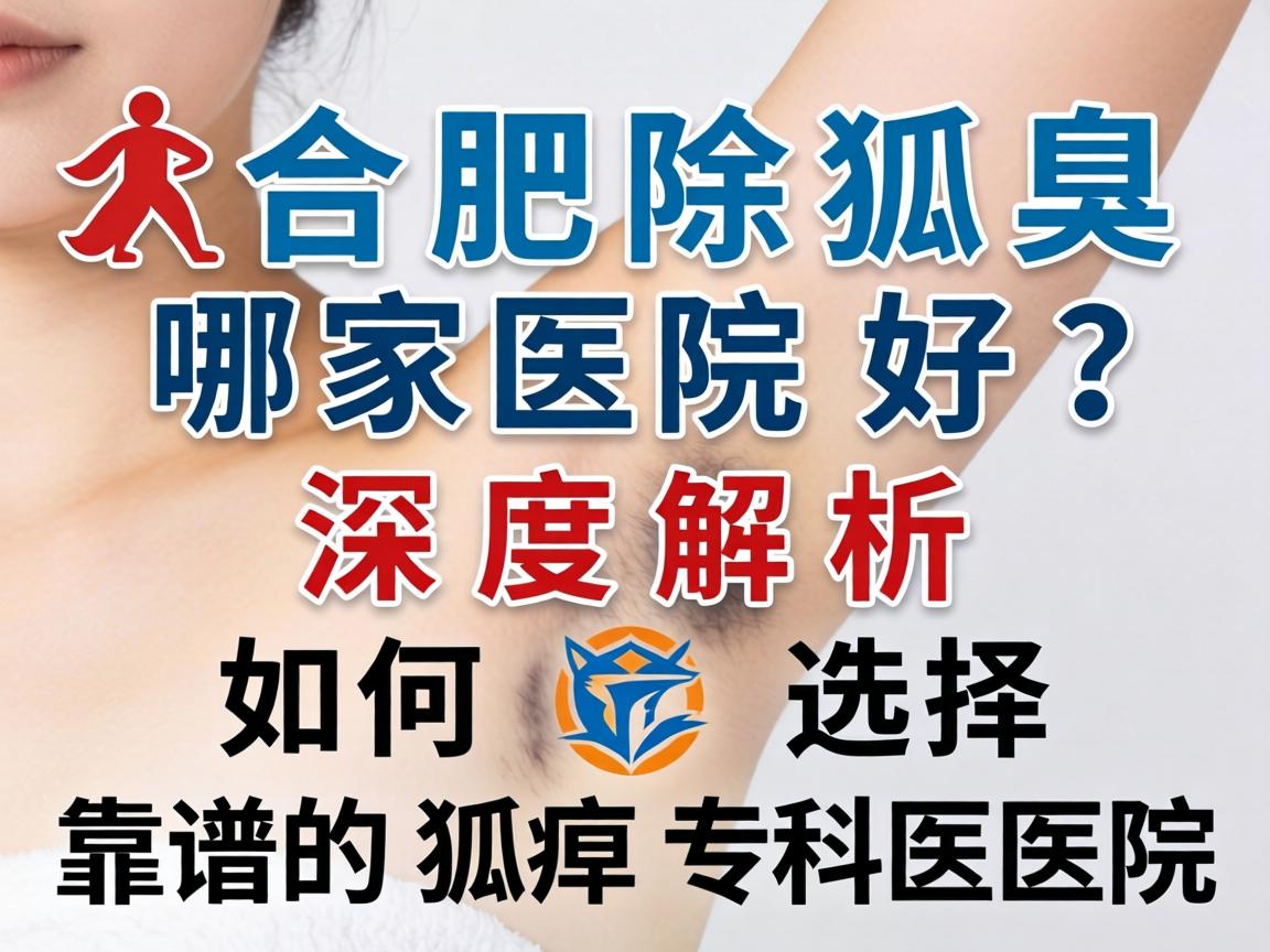 合肥除狐臭哪家医院好？深度解析如何选择靠谱的狐臭专科医院