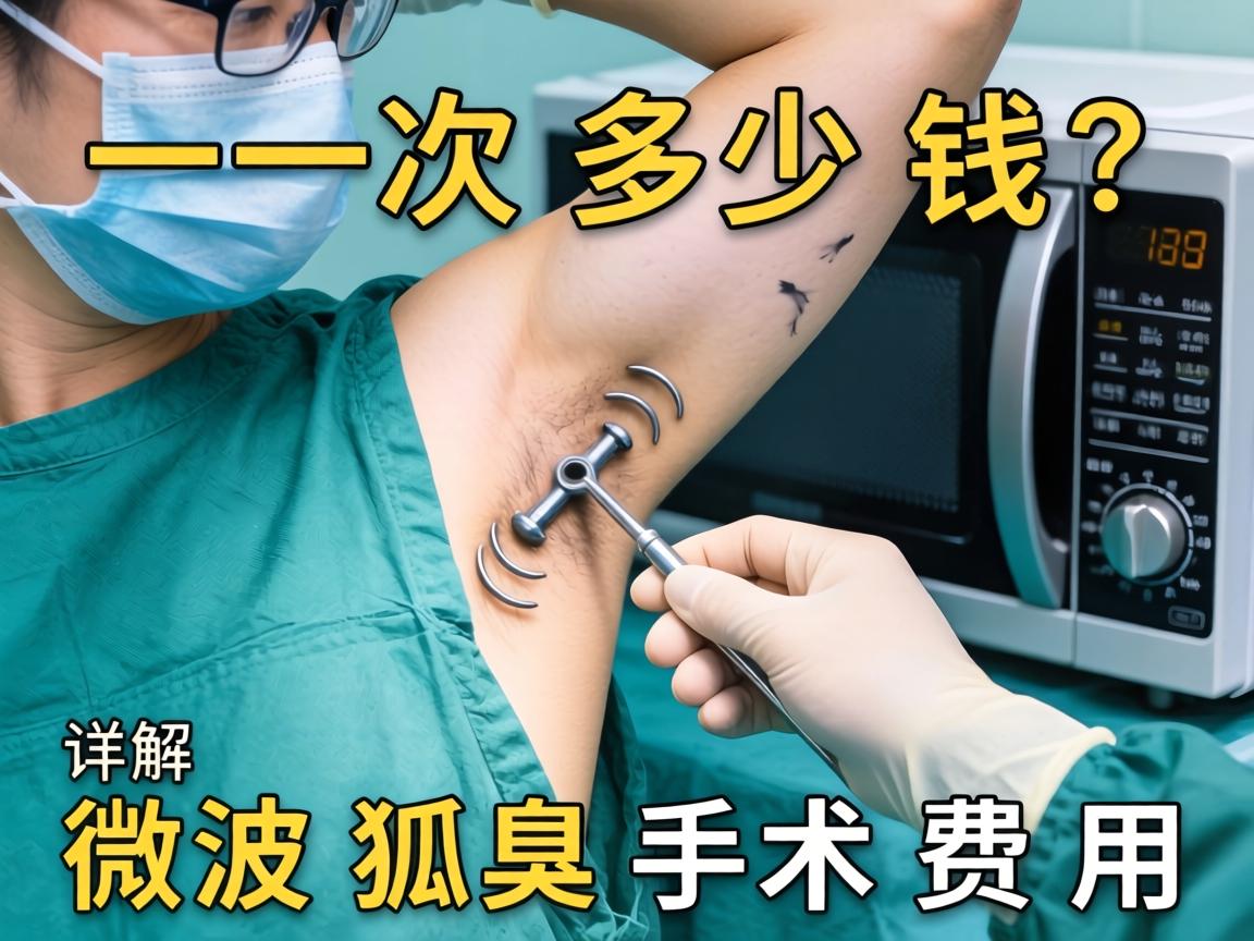 微波狐臭手术一次多少钱？详解微波狐臭手术费用