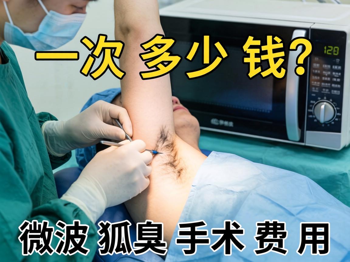 微波狐臭手术一次多少钱？详解微波狐臭手术费用