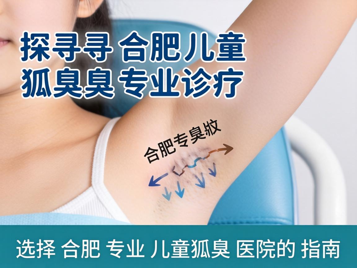 探寻合肥儿童狐臭专业诊疗，选择合肥专业儿童狐臭医院的指南