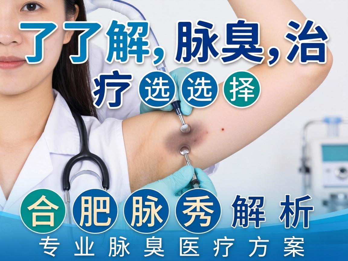 了解腋臭治疗选择 合肥腋秀解析专业腋臭医疗方案