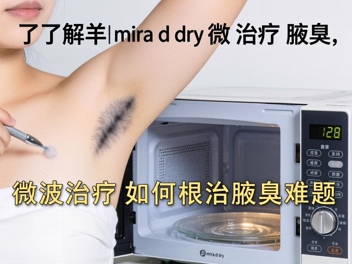 了解miradry微波治疗腋臭，微波治疗如何根治腋臭难题