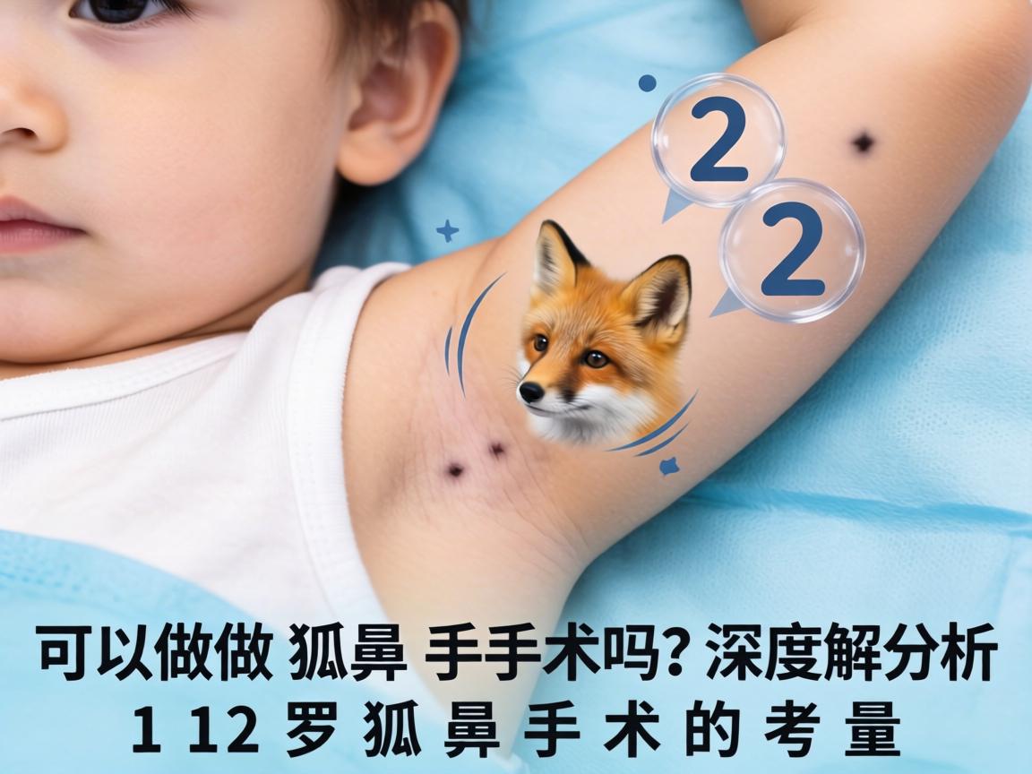 12岁可以做狐臭手术吗？深度解析12岁狐臭手术的考量