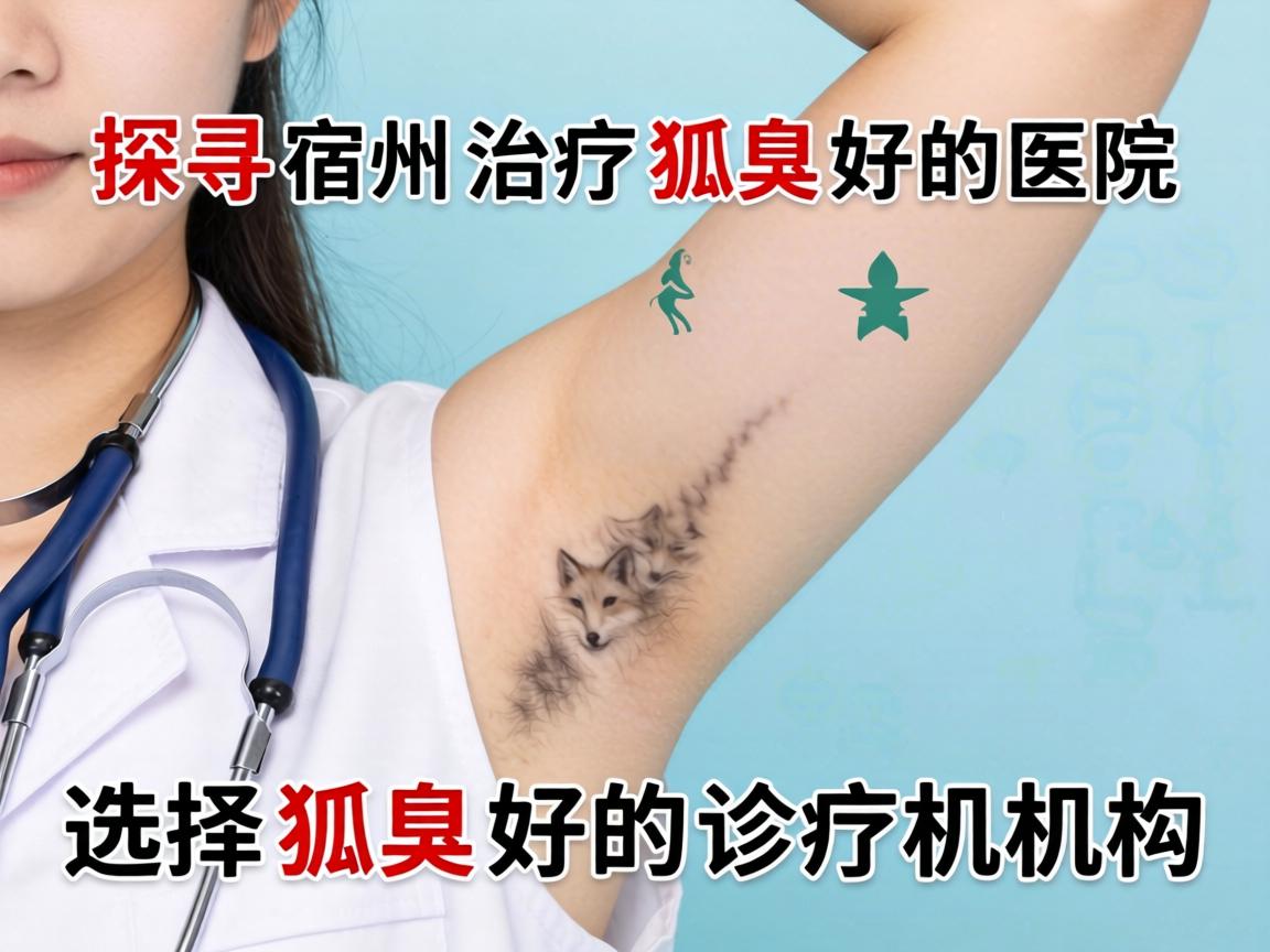 探寻宿州治疗狐臭好的医院，如何选择狐臭好的诊疗机构