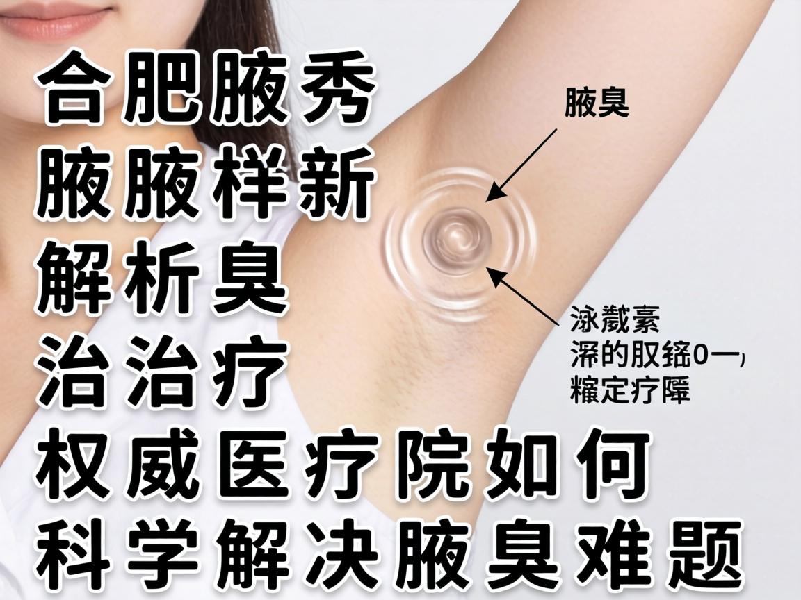 合肥腋秀解析腋臭治疗，权威医院如何科学解决腋臭难题
