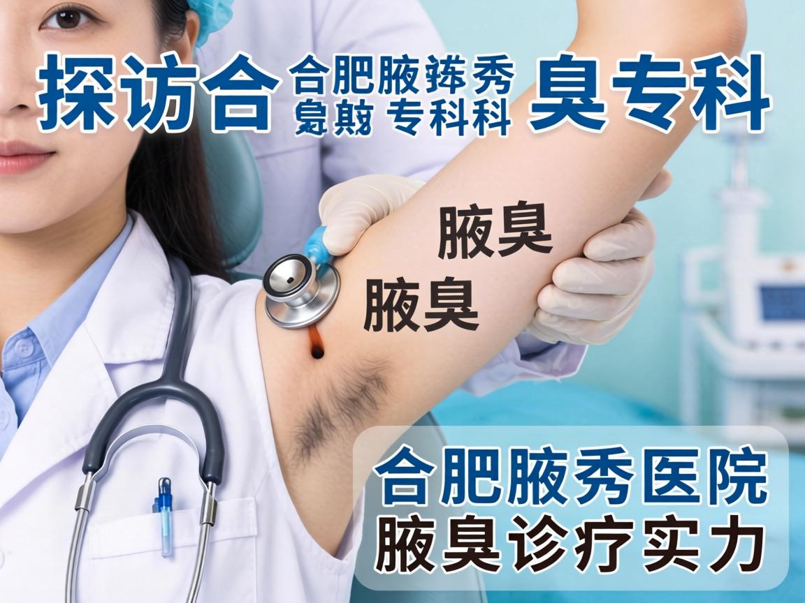 探访合肥腋秀腋臭专科，详解合肥腋秀医院腋臭诊疗实力
