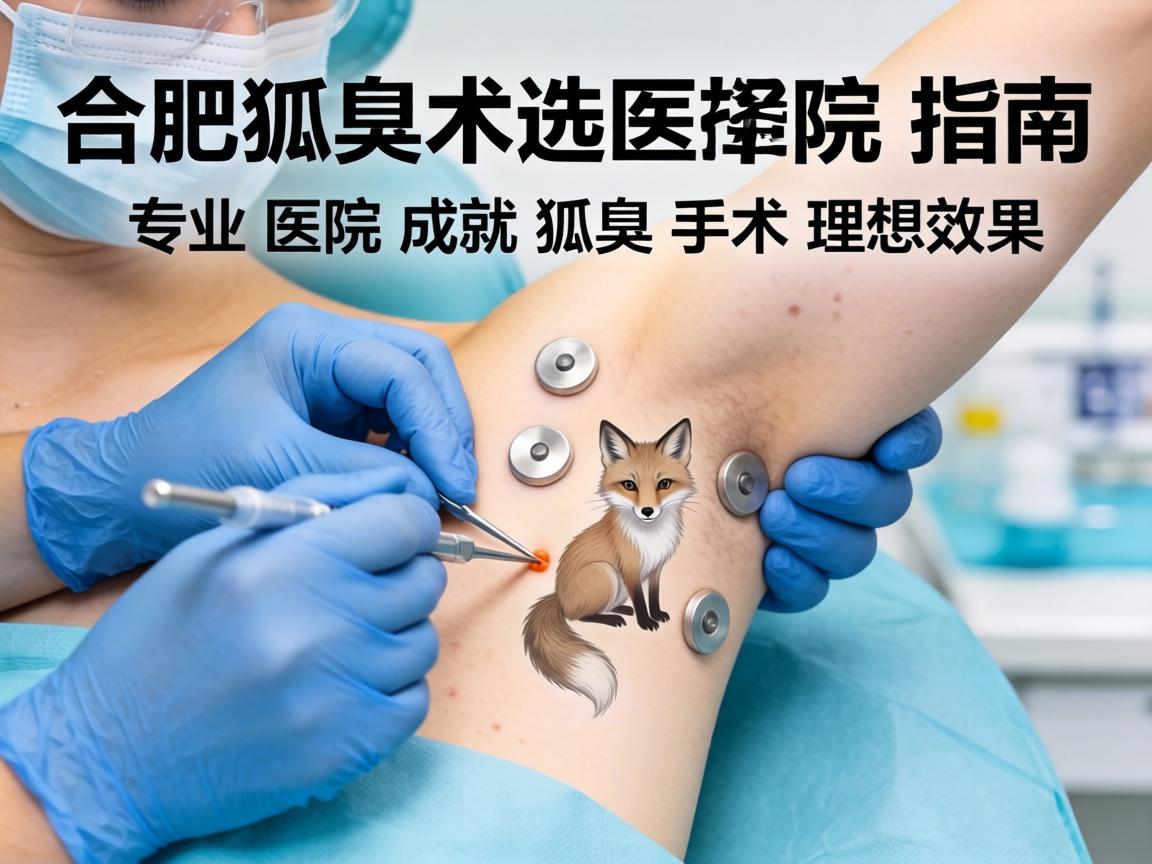合肥狐臭手术医院选择指南，专业医院成就狐臭手术理想效果