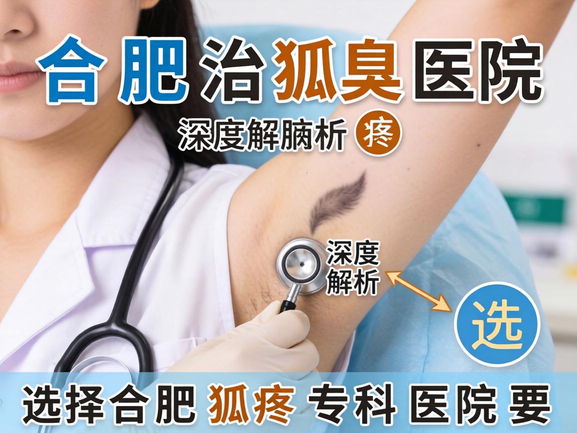 合肥治狐臭医院深度解析，选择合肥狐臭专科医院的要点