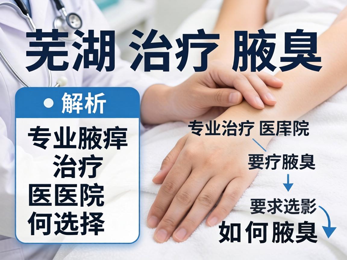 芜湖治疗腋臭医院解析,专业腋臭治疗医院如何选择 芜湖治疗腋臭医院解析,专业腋臭治疗医院如何选择