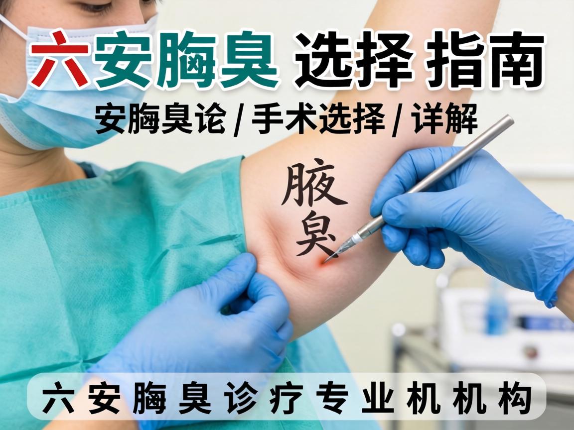 六安腋臭手术选择指南,详解六安腋臭诊疗专业机构 六安腋臭手术选择指南,详解六安腋臭诊疗专业机构