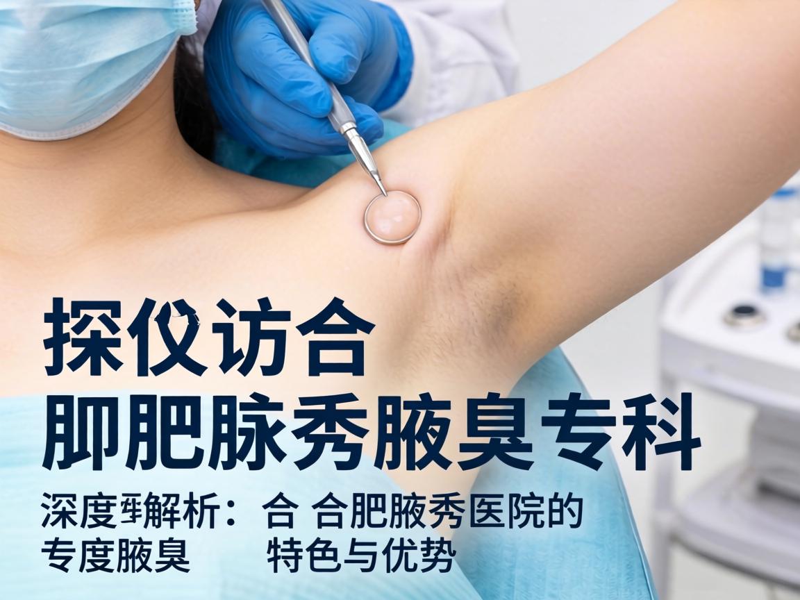 探访合肥腋秀腋臭专科,深度解析合肥腋秀医院的特色与优势 探访合肥腋秀腋臭专科,深度解析合肥腋秀医院的特色与优势
