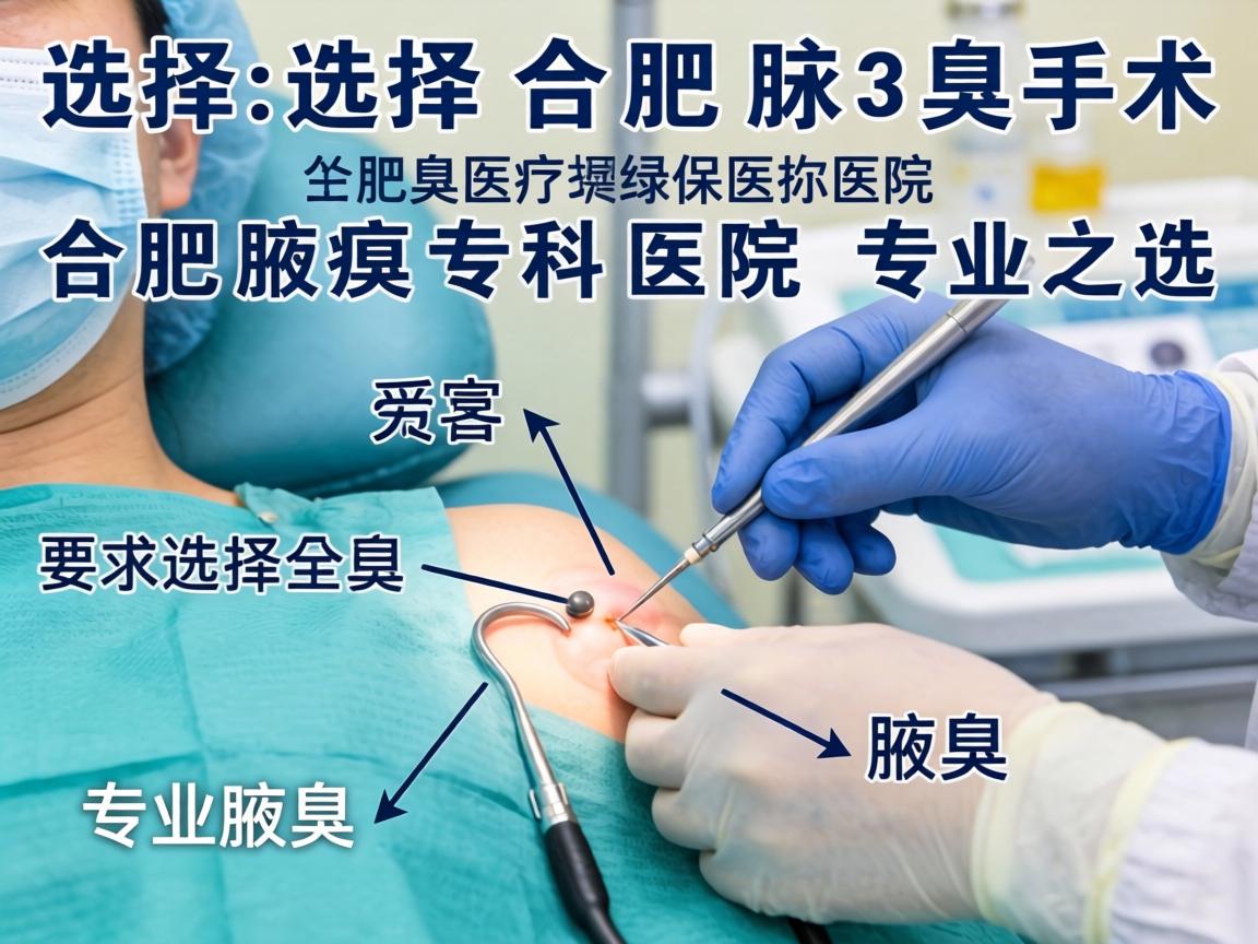 选择合肥腋臭手术医院,详解合肥腋臭专科医院的专业之选 选择合肥腋臭手术医院,详解合肥腋臭专科医院的专业之选
