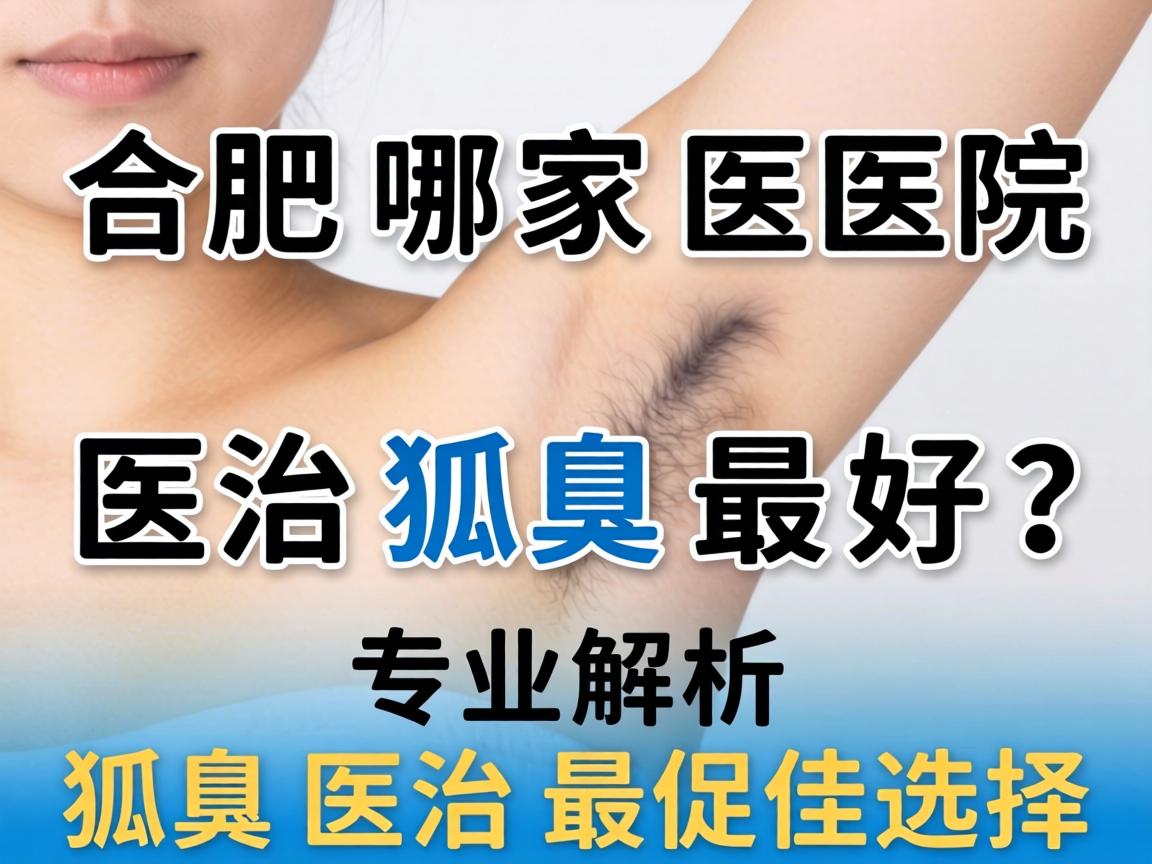 合肥哪家医院医治狐臭最好?专业解析狐臭医治最佳选择 合肥哪家医院医治狐臭最好?专业解析狐臭医治最佳选择