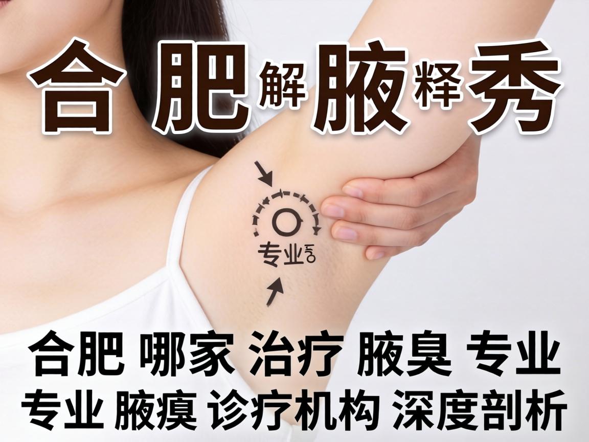 合肥腋秀解析，合肥哪家治疗腋臭专业，专业腋臭诊疗机构深度剖析