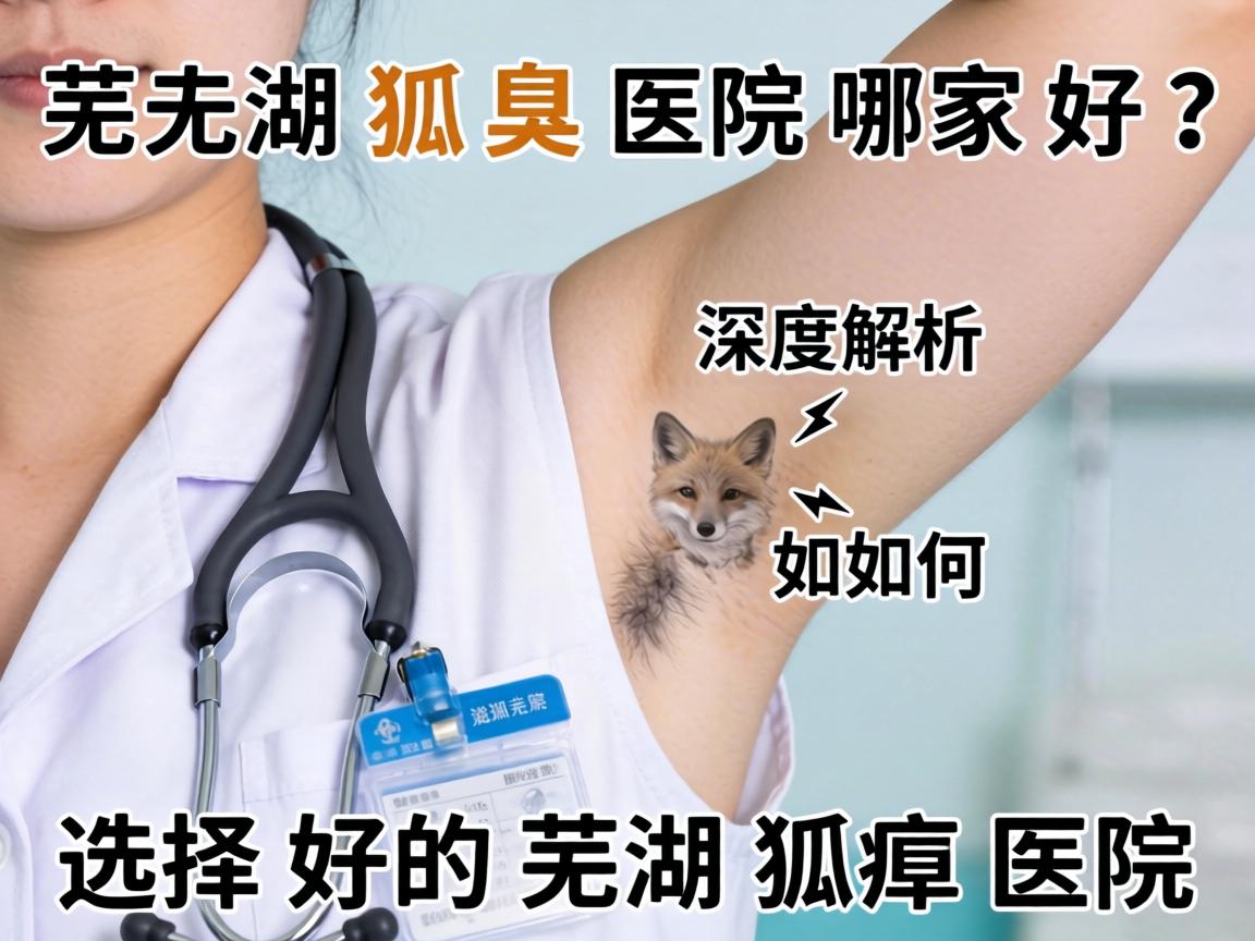 芜湖狐臭医院哪家好？深度解析如何选择好的芜湖狐臭医院