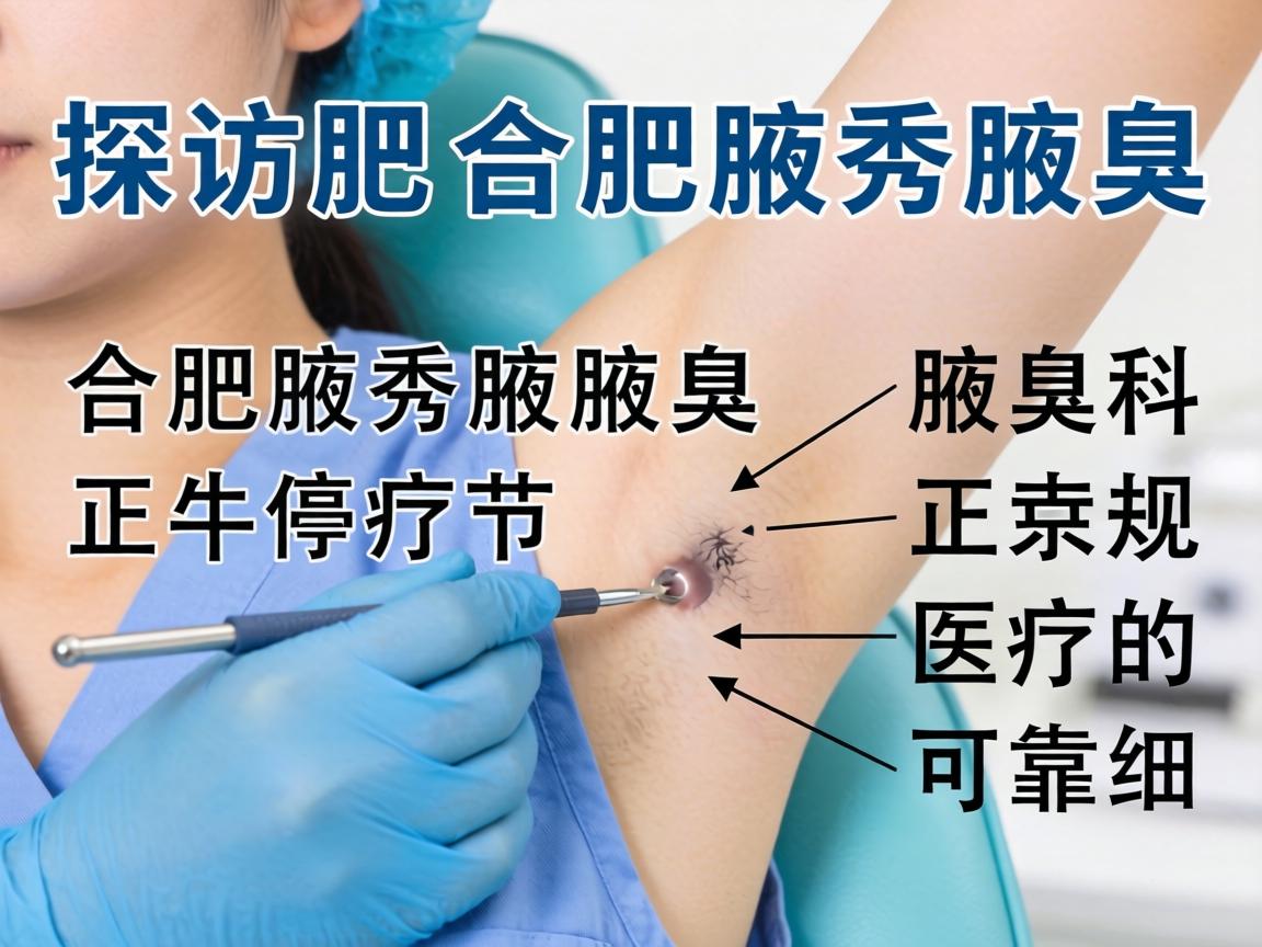 探访合肥腋秀腋臭专科，解析合肥腋秀腋臭正规医疗的可靠细节
