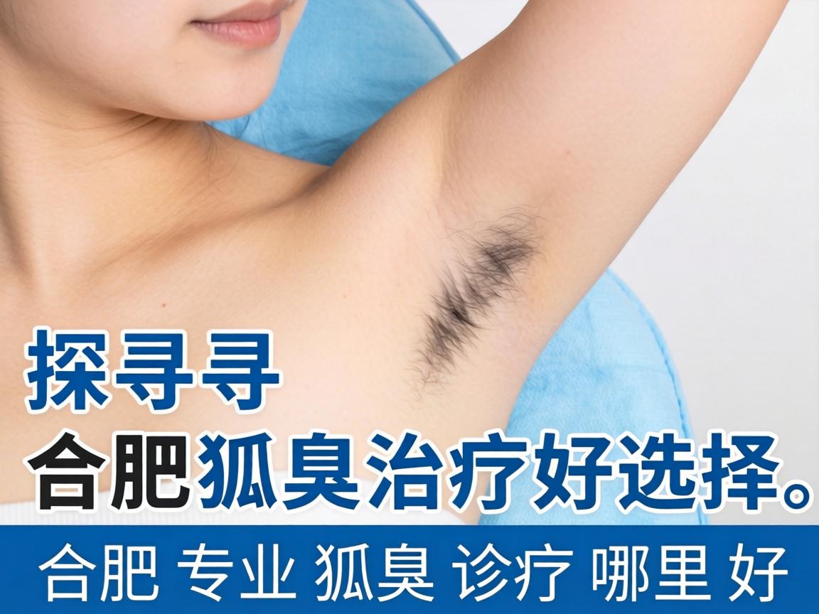 探寻合肥狐臭治疗好选择，合肥专业狐臭诊疗哪里好