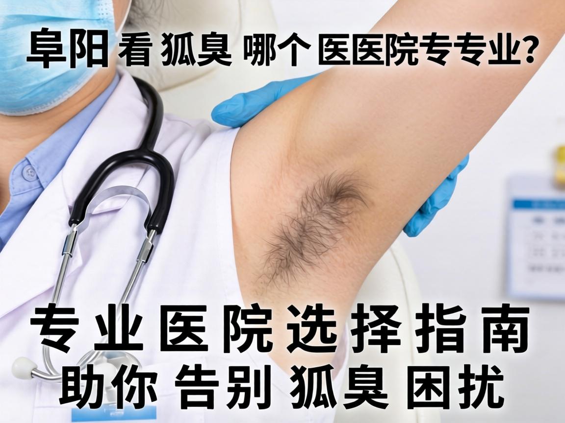 阜阳看狐臭哪个医院专业？专业医院选择指南助你告别狐臭困扰