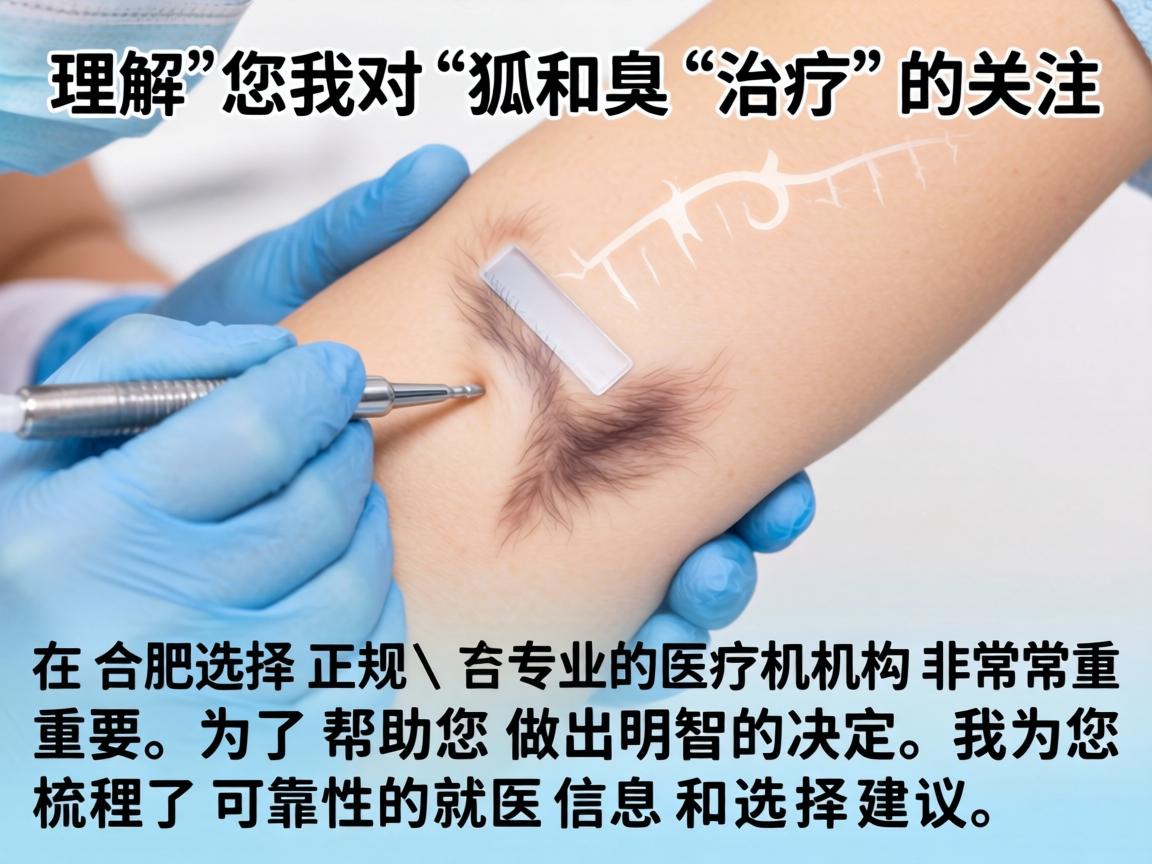 理解您对狐臭治疗的关注。在合肥选择正规、专业的医疗机构非常重要。为了帮助您做出明智的决定，我为您梳理了可靠的就医信息和选择建议