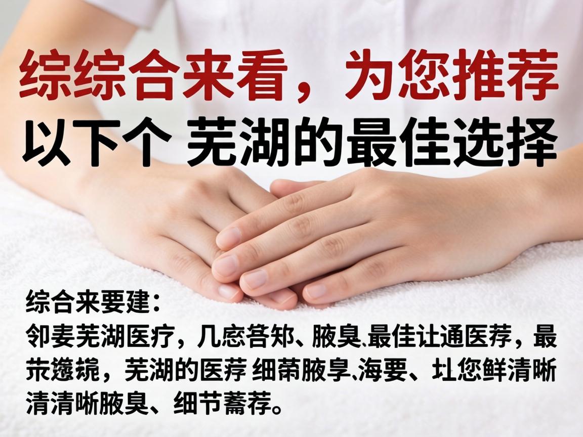 综合来看，为您推荐以下几个芜湖的最佳选择