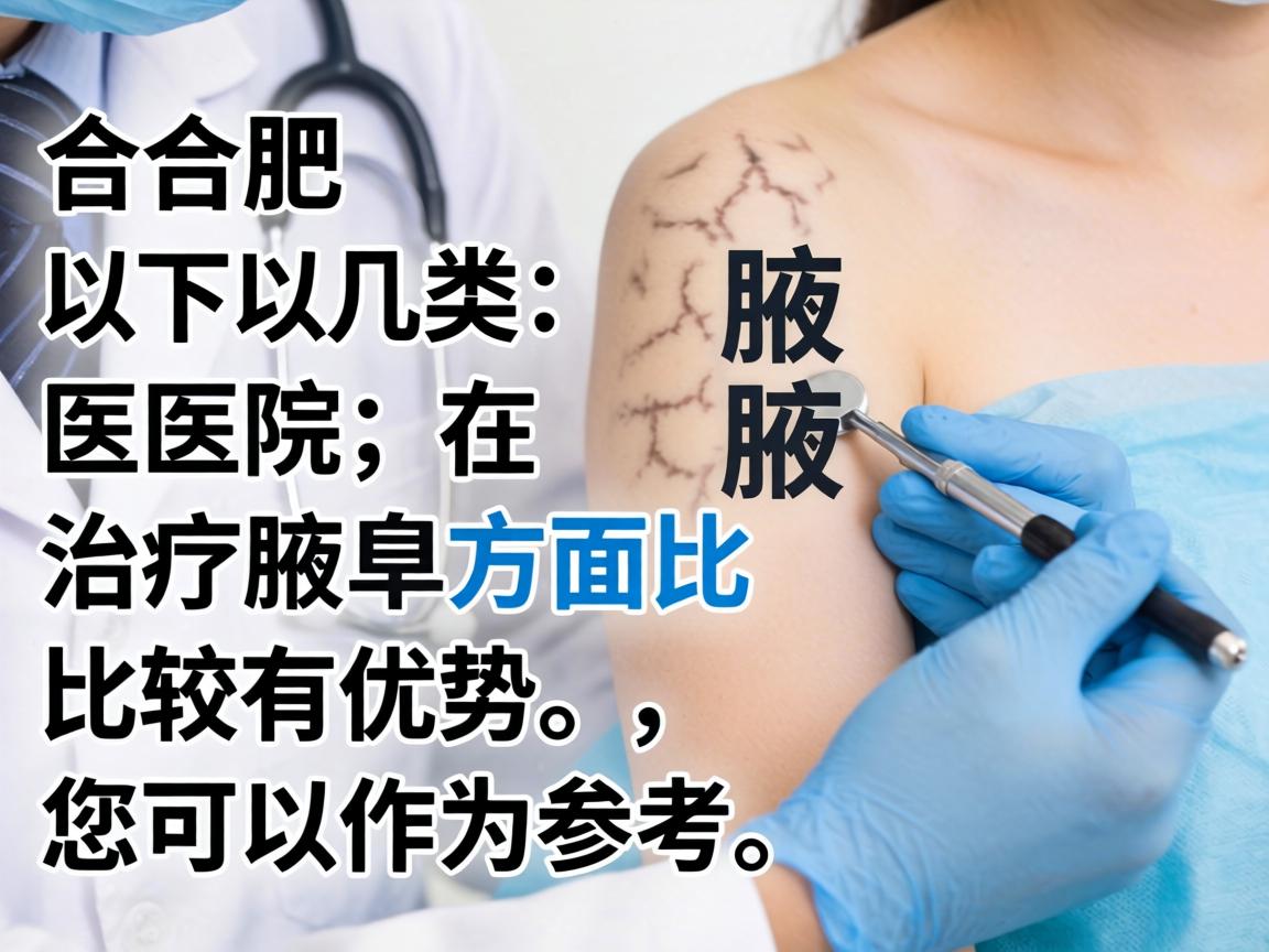 在合肥，以下几类医院在治疗腋臭方面比较有优势，您可以作为参考