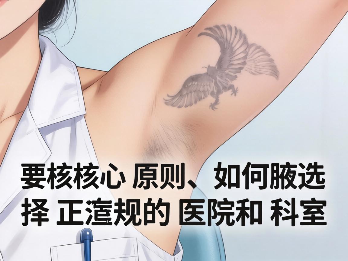 核心原则，如何选择正规的医院和科室