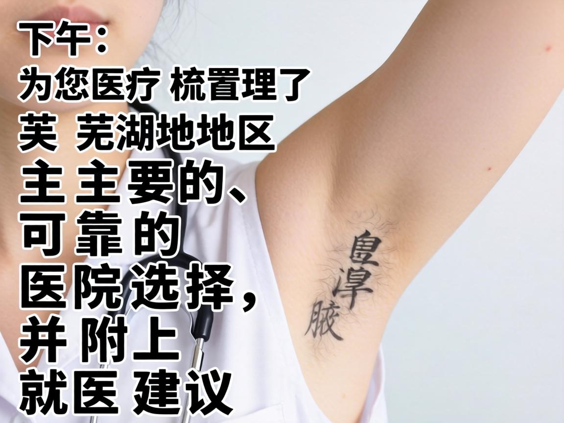 以下为您梳理了芜湖地区主要的、可靠的医院选择,并附上就医建议 以下为您梳理了芜湖地区主要的、可靠的医院选择,并附上就医建议
