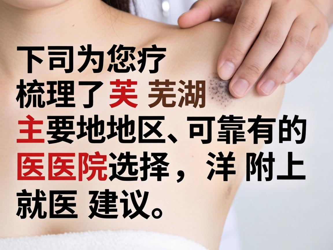 以下为您梳理了芜湖地区主要的、可靠的医院选择,并附上就医建议 以下为您梳理了芜湖地区主要的、可靠的医院选择,并附上就医建议