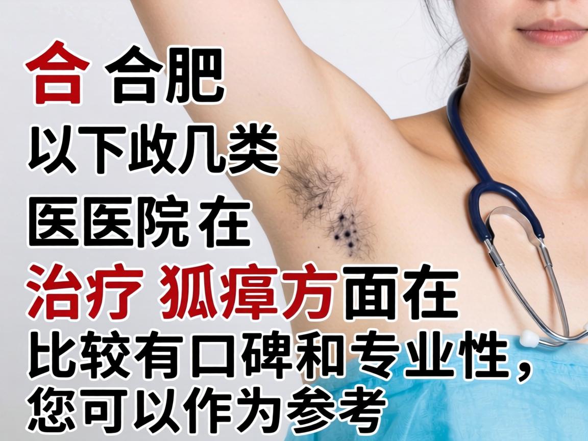 在合肥,以下几类医院在治疗狐臭方面比较有口碑和专业性,您可以作为参考 在合肥,以下几类医院在治疗狐臭方面比较有口碑和专业性,您可以作为参考