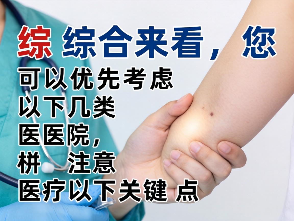 综合来看,您可以优先考虑以下几类医院,并注意以下关键点 综合来看,您可以优先考虑以下几类医院,并注意以下关键点