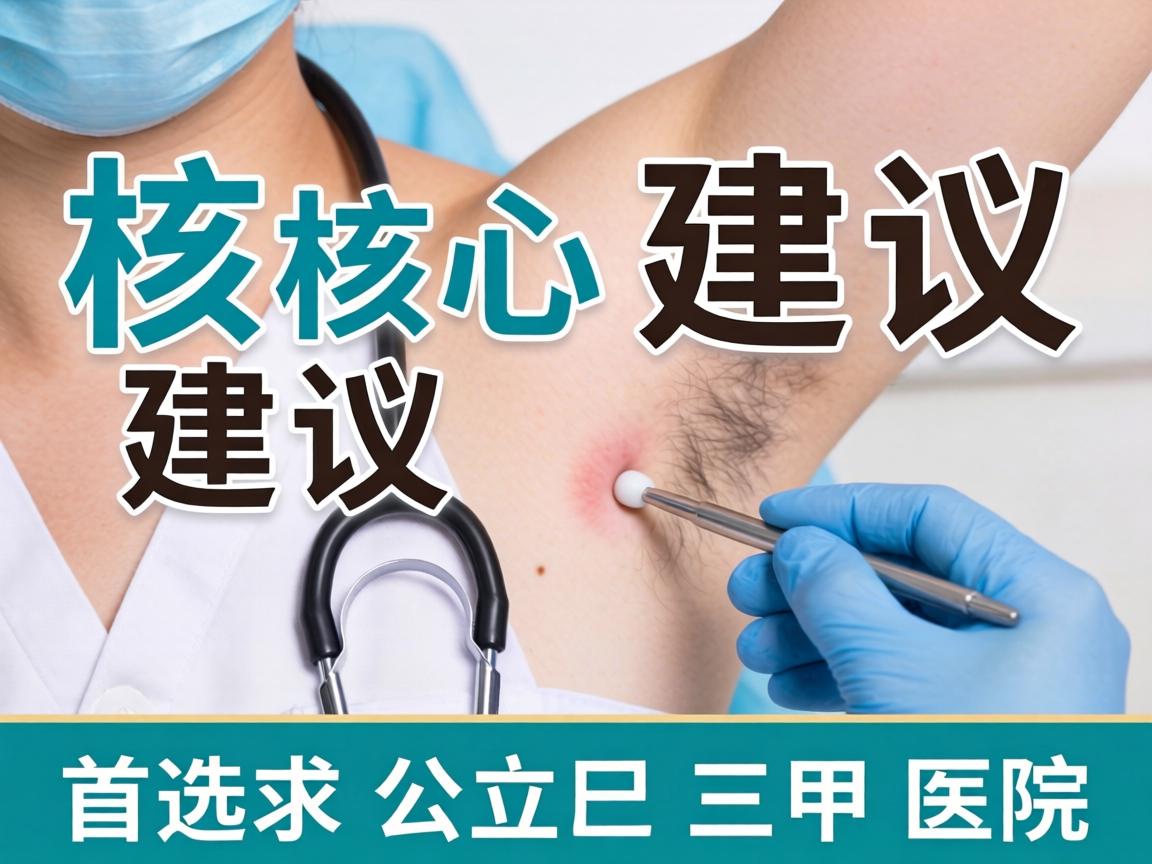 核心建议，首选公立三甲医院