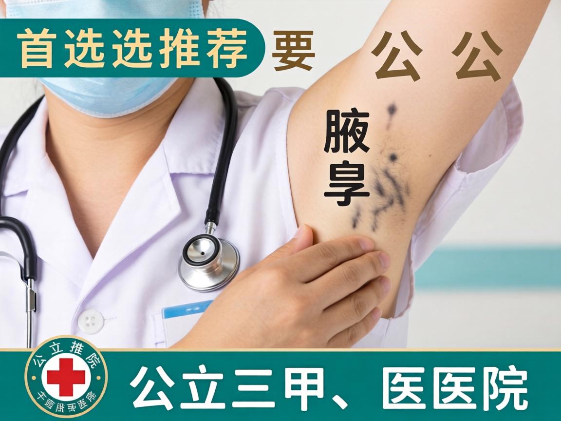 一、首选推荐，公立三甲医院