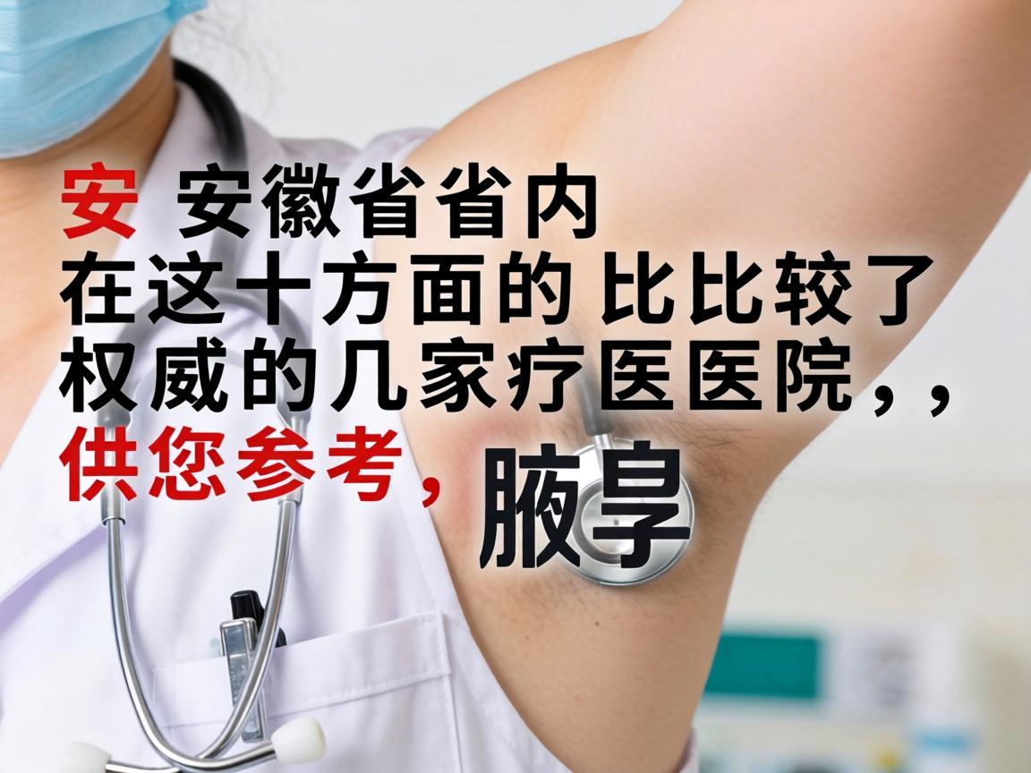 以下是安徽省内在这方面比较权威的几家医院，供您参考