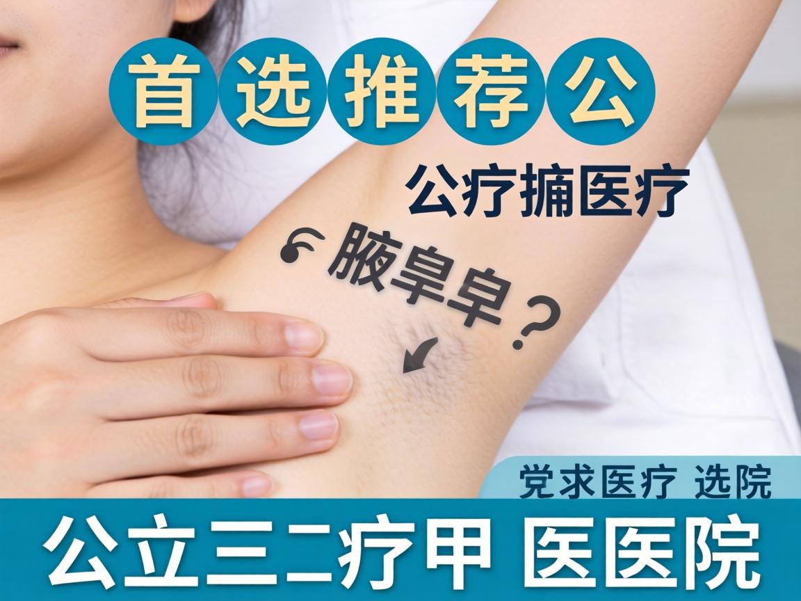 首选推荐，公立三甲医院