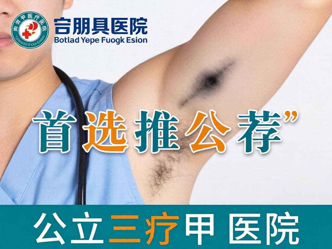 首选推荐，公立三甲医院