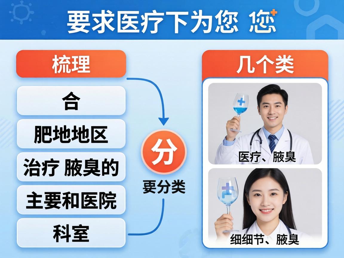 以下为您梳理合肥地区治疗腋臭的主要医院和科室，分为几个类别