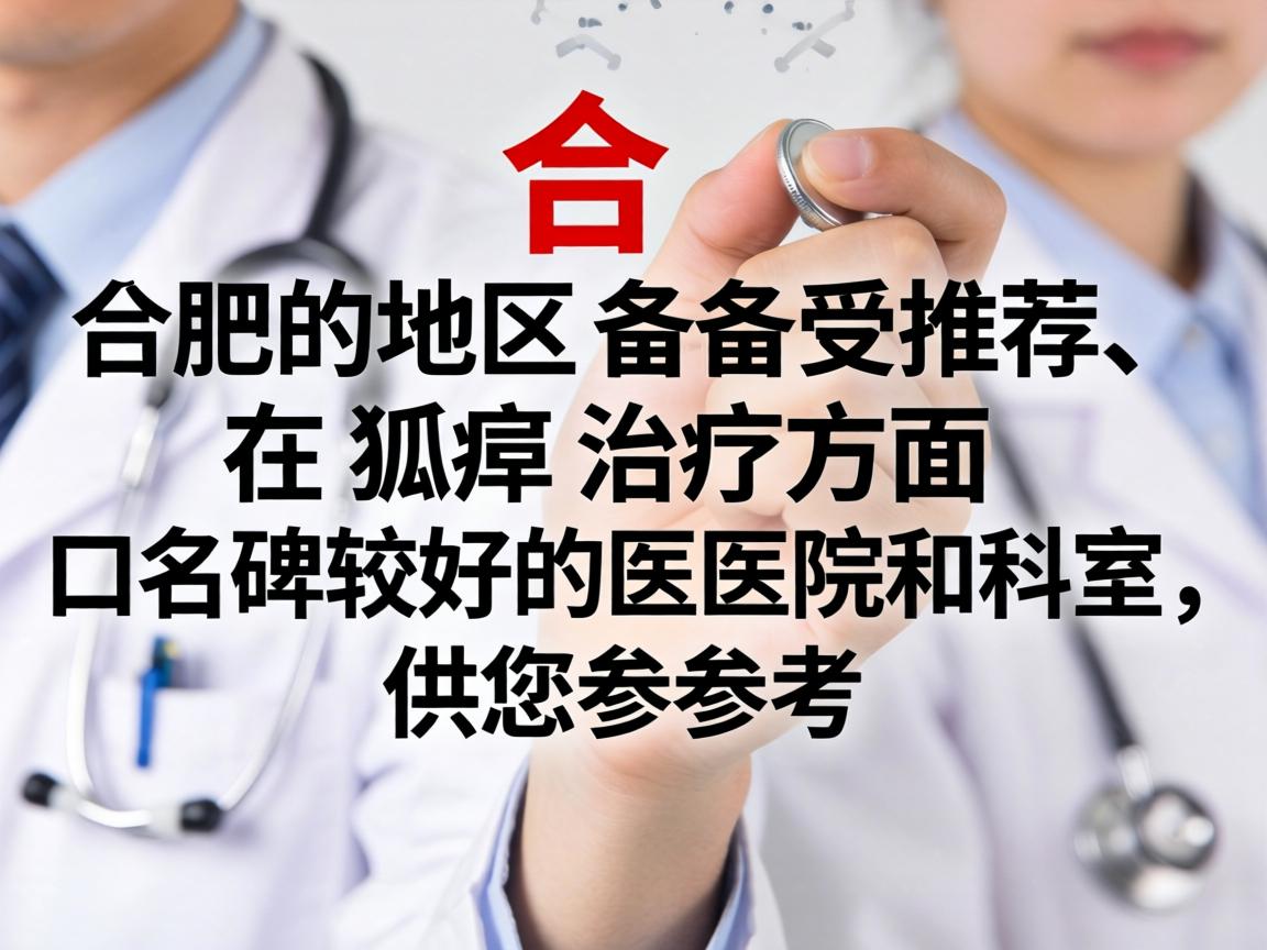 以下是合肥地区备受推荐、在狐臭治疗方面口碑较好的医院和科室,供您参考 以下是合肥地区备受推荐、在狐臭治疗方面口碑较好的医院和科室,供您参考