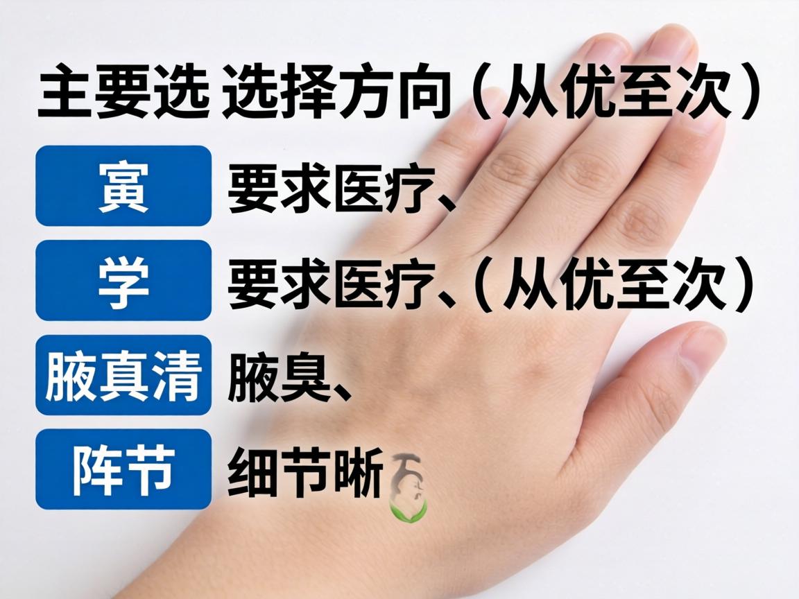 一、主要选择方向（从优到次排序）