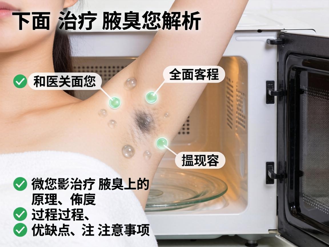 下面为您全面解析微波治疗腋臭的原理、过程、优缺点和注意事项 下面为您全面解析微波治疗腋臭的原理、过程、优缺点和注意事项