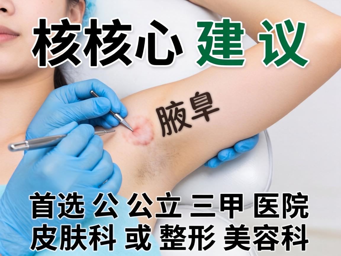 核心建议,首选公立三甲医院皮肤科或整形美容科 核心建议,首选公立三甲医院皮肤科或整形美容科