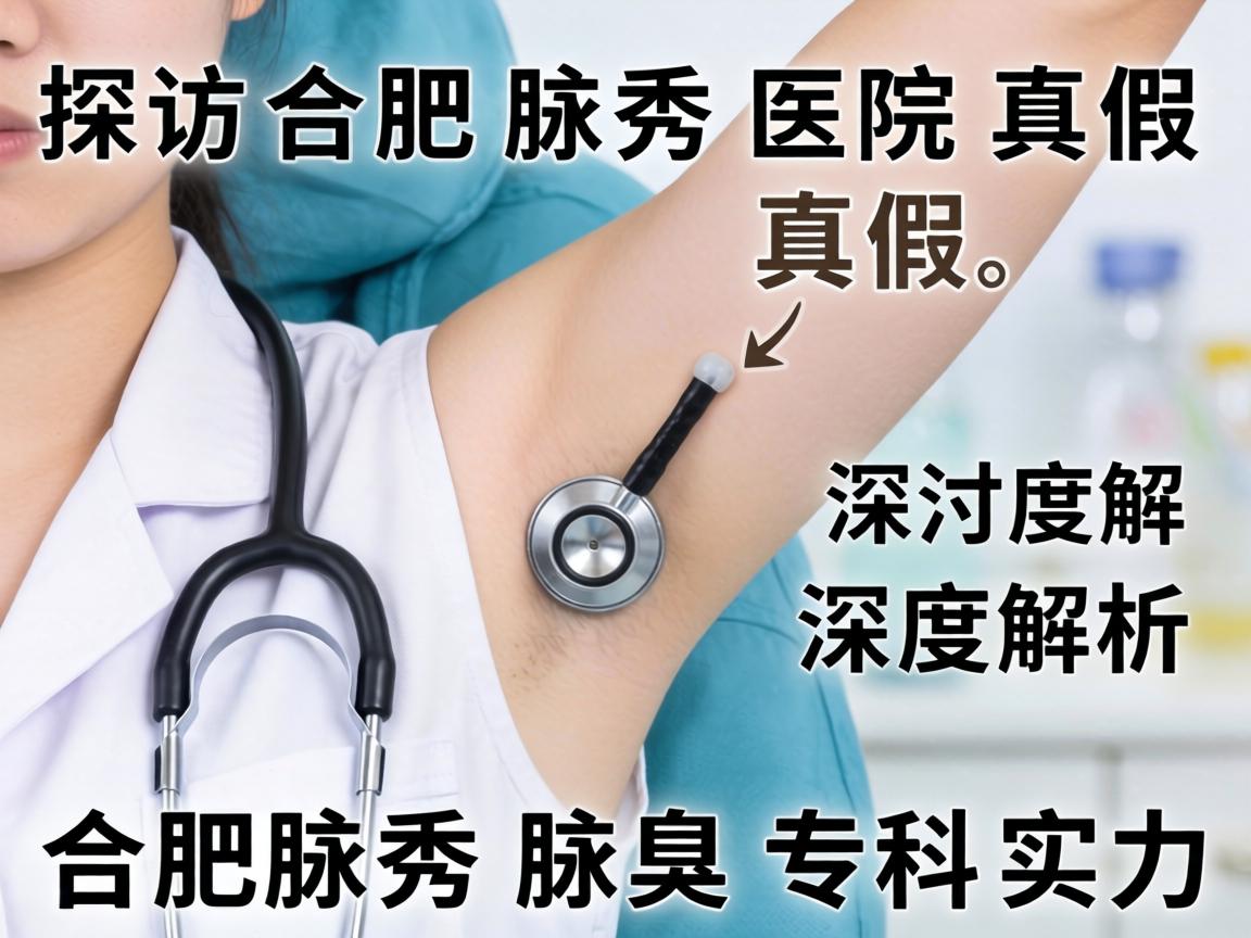 探访合肥腋秀医院真假，深度解析合肥腋秀腋臭专科实力