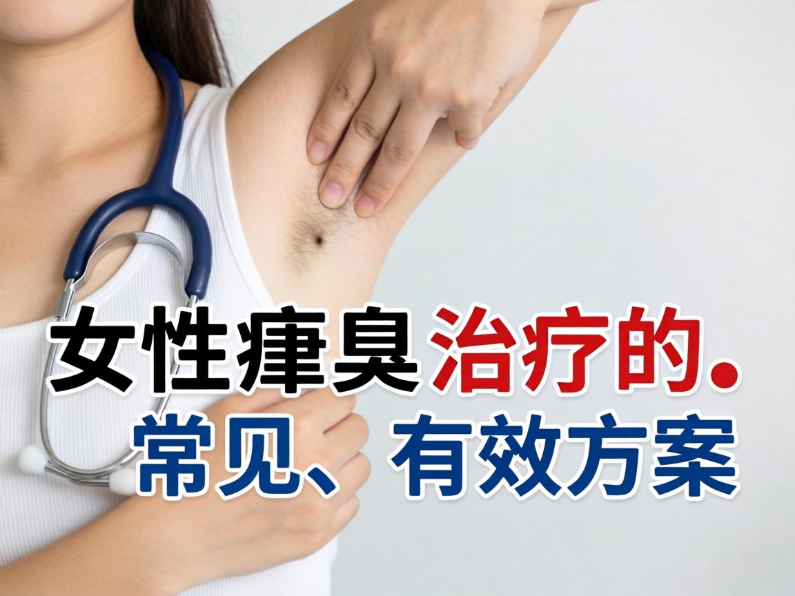 女性腋臭治疗的常见、有效方案 女性腋臭治疗的常见、有效方案
